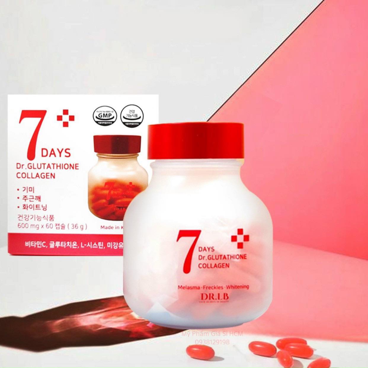 VIÊN UỐNG TRẮNG DA HỦY NÁM 7DAY HANMI