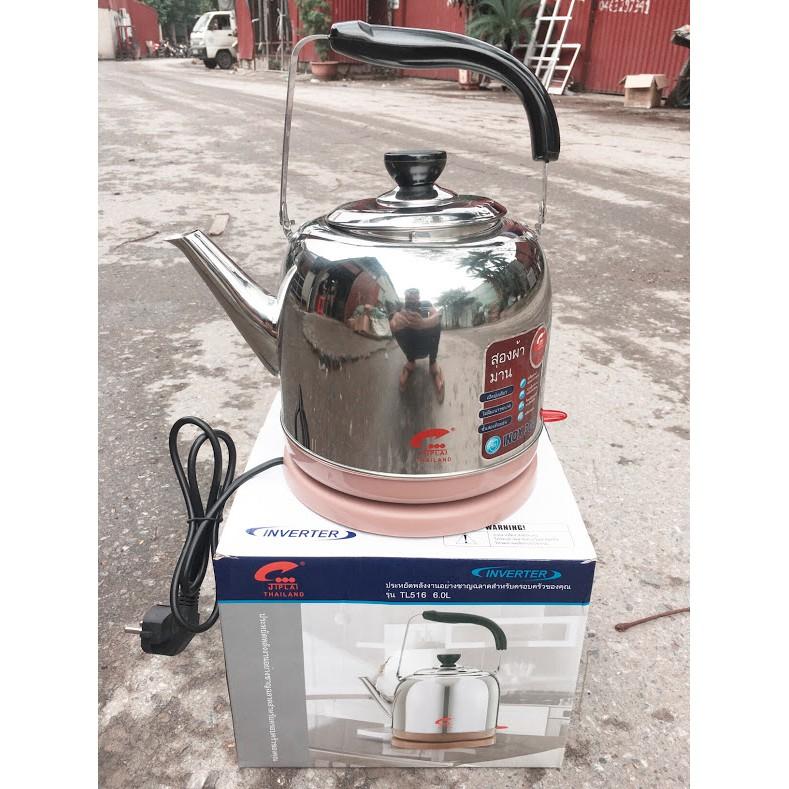 [HCM]ẤM SIÊU TỐC ĐUN NƯỚC TL516 INOX 6 LÍT
