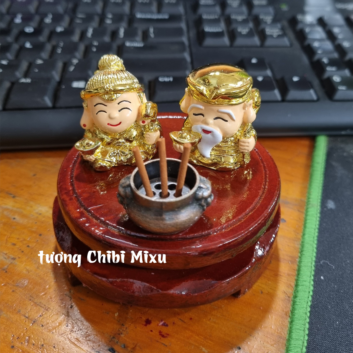 Combo Tài Lộc (gồm ông Thần Tài + Bà Lộc)