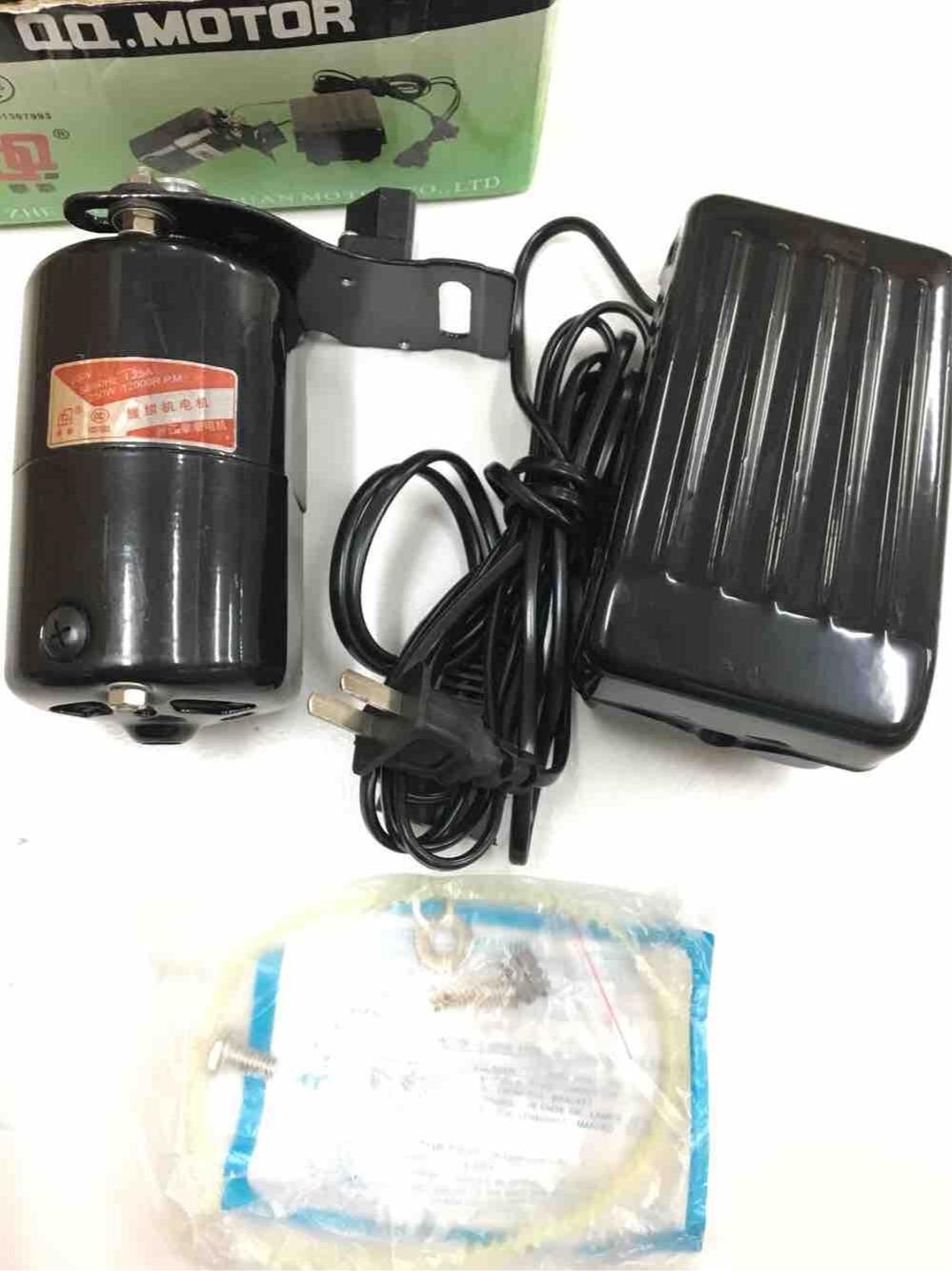Mô tơ motor máy may gia đình nhỏ QQ QuanQuan 150W -220v hàng chính hãngQQ