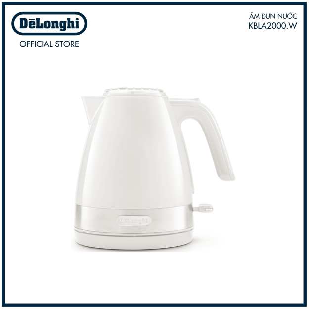 Ấm đun nước Delonghi 1L KBLA2000.W/BK/R
