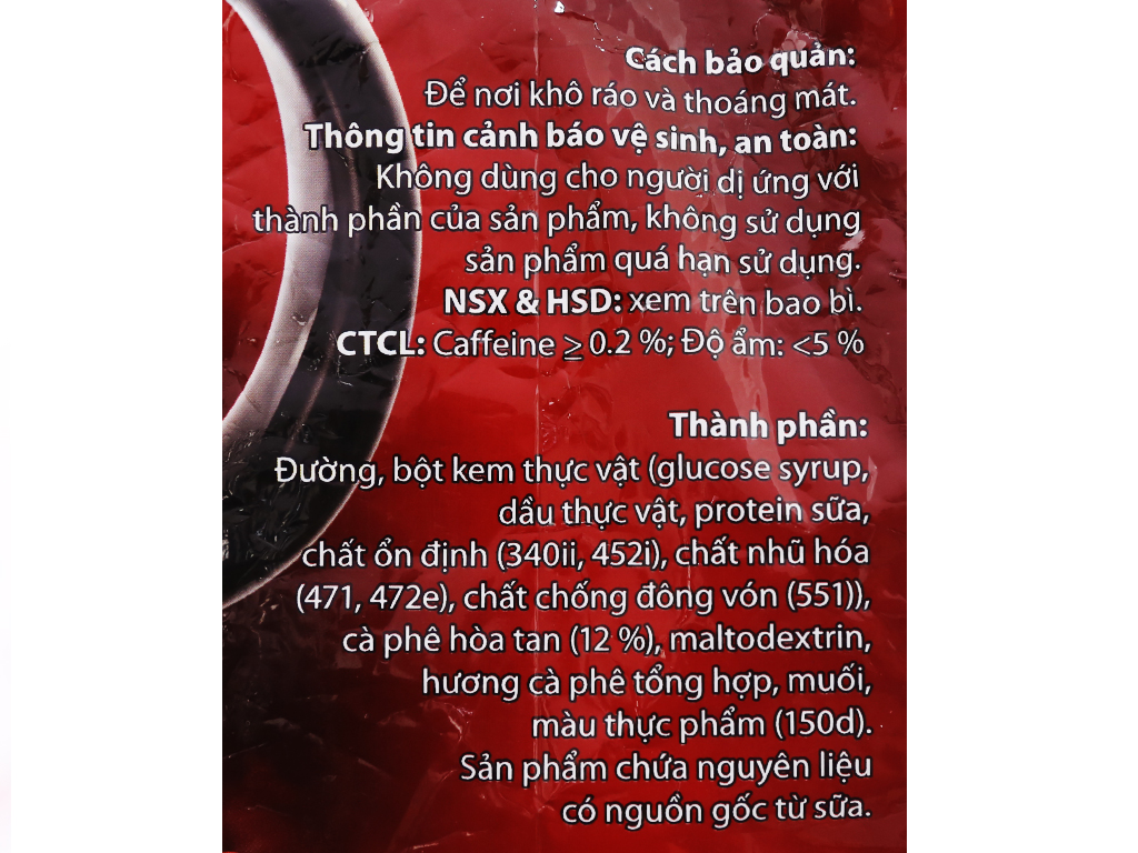 Cà phê hòa tan 3in1 Highlands Coffee 10gói - 17g