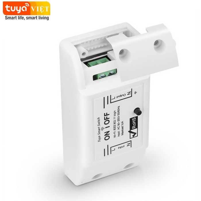 Công tắc mini Tuya Basic Wifi 10A tiện lợi thông minh