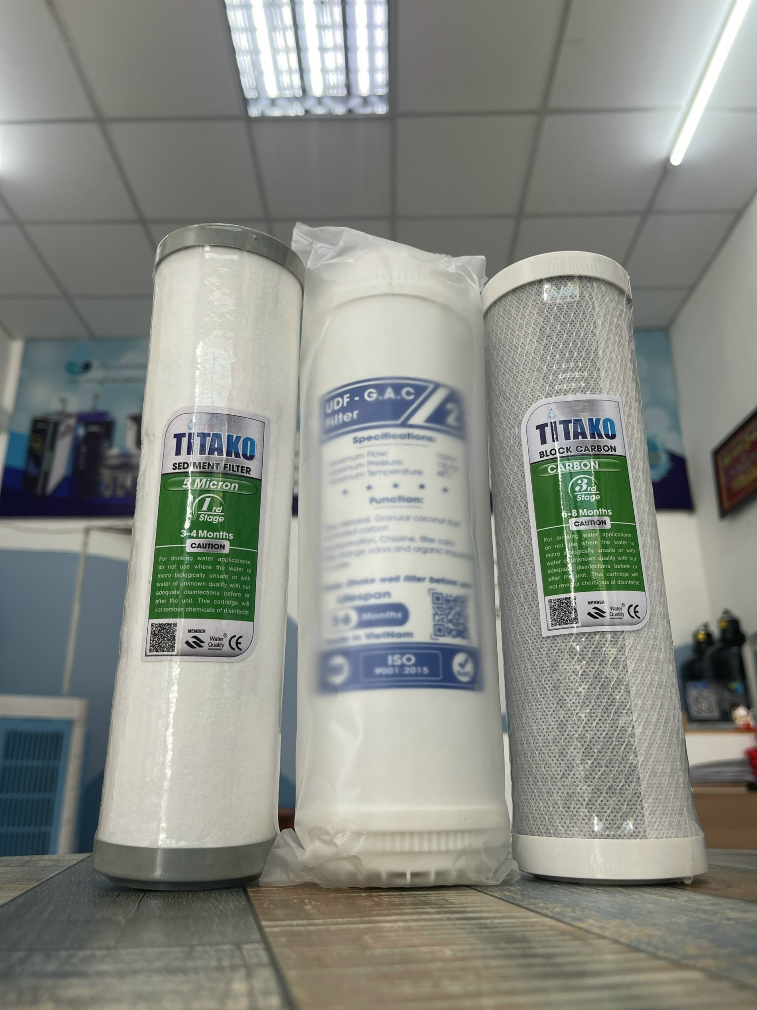Core filter coarse titako 1,2,3