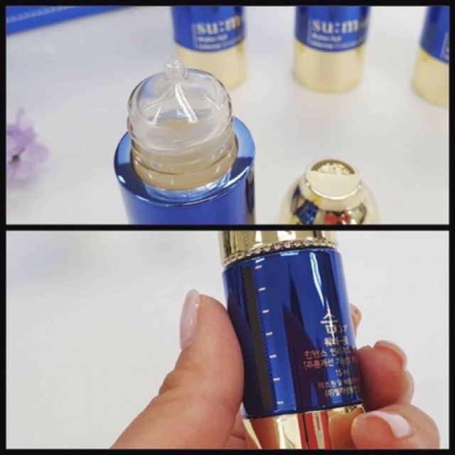 [HCM]Ampoule Cấp Nước Siêu Thích Su:M37 Chăm Sóc Da Đặc Biệt