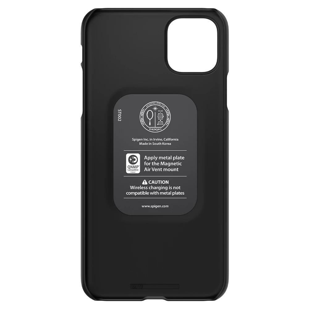 Ốp lưng Spigen Thin Fit màu đen cho iPhone 11 Pro Max / iPhone 11 Pro / iPhone 11