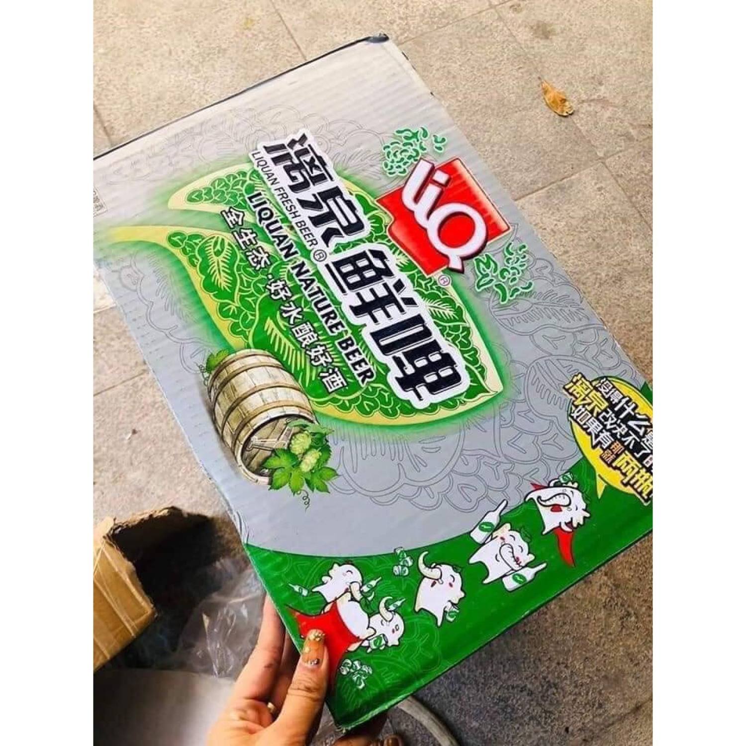 Bia Liquan thùng 24 lon