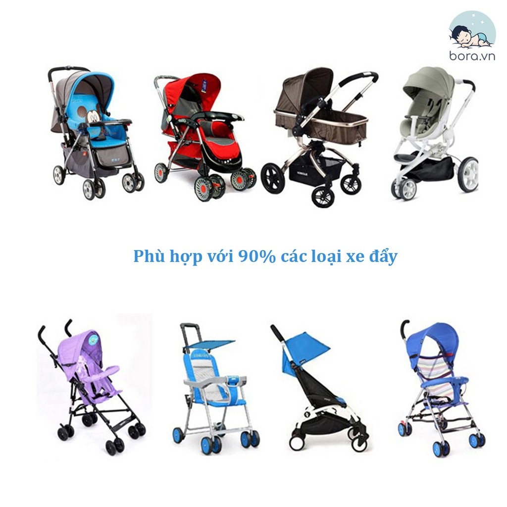 Màn che muỗi trùm xe đẩy cho bé