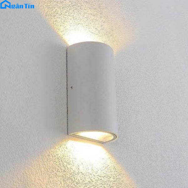 Đèn Led treo tường gắn tường ngoài trời trong nhà Led 6W 3500K Ngân Tín
