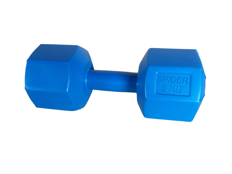 [HCM]Tạ tay nhựa bát giác 5Kg