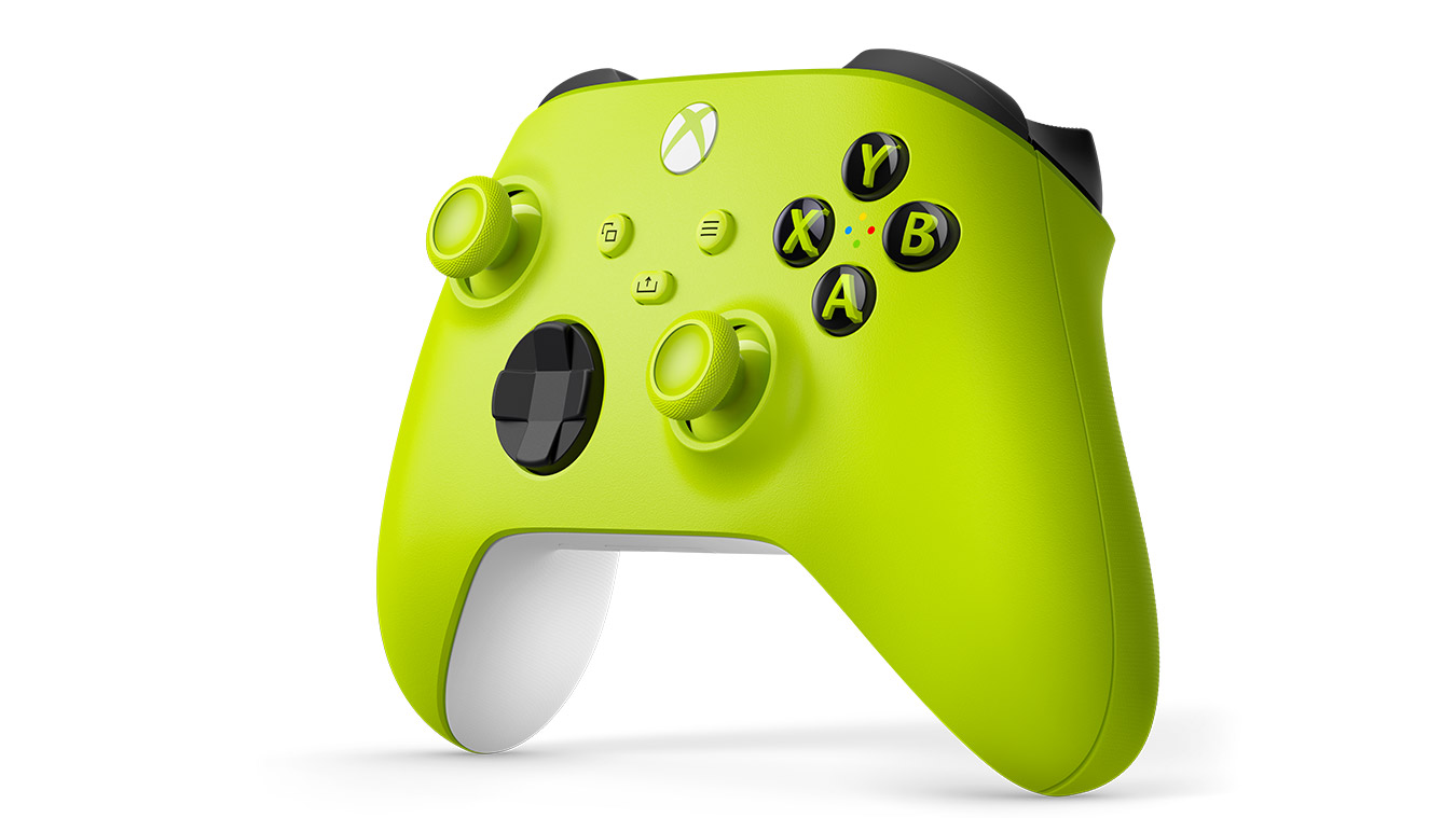 Tay cầm Xbox Wireless Controller Microsoft màu xanh vàng