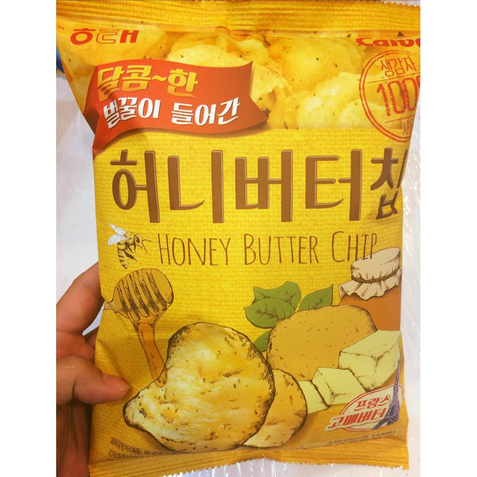 Snack khoai tây bơ mật ong Hàn Quốc