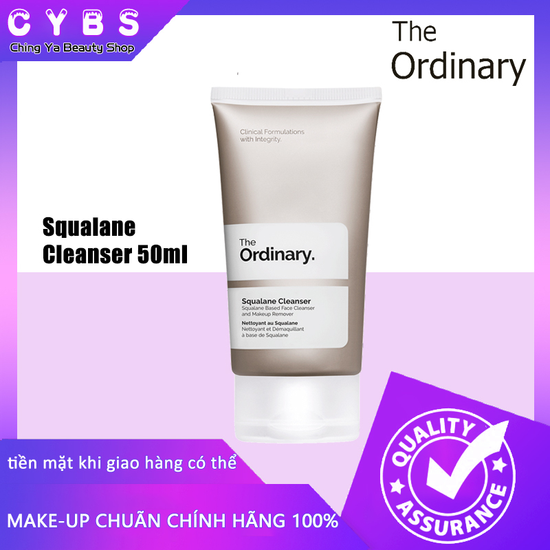 [HCM] The Ordinary - Sữa rửa mặt tẩy trang Squalane Cleanser 50ml