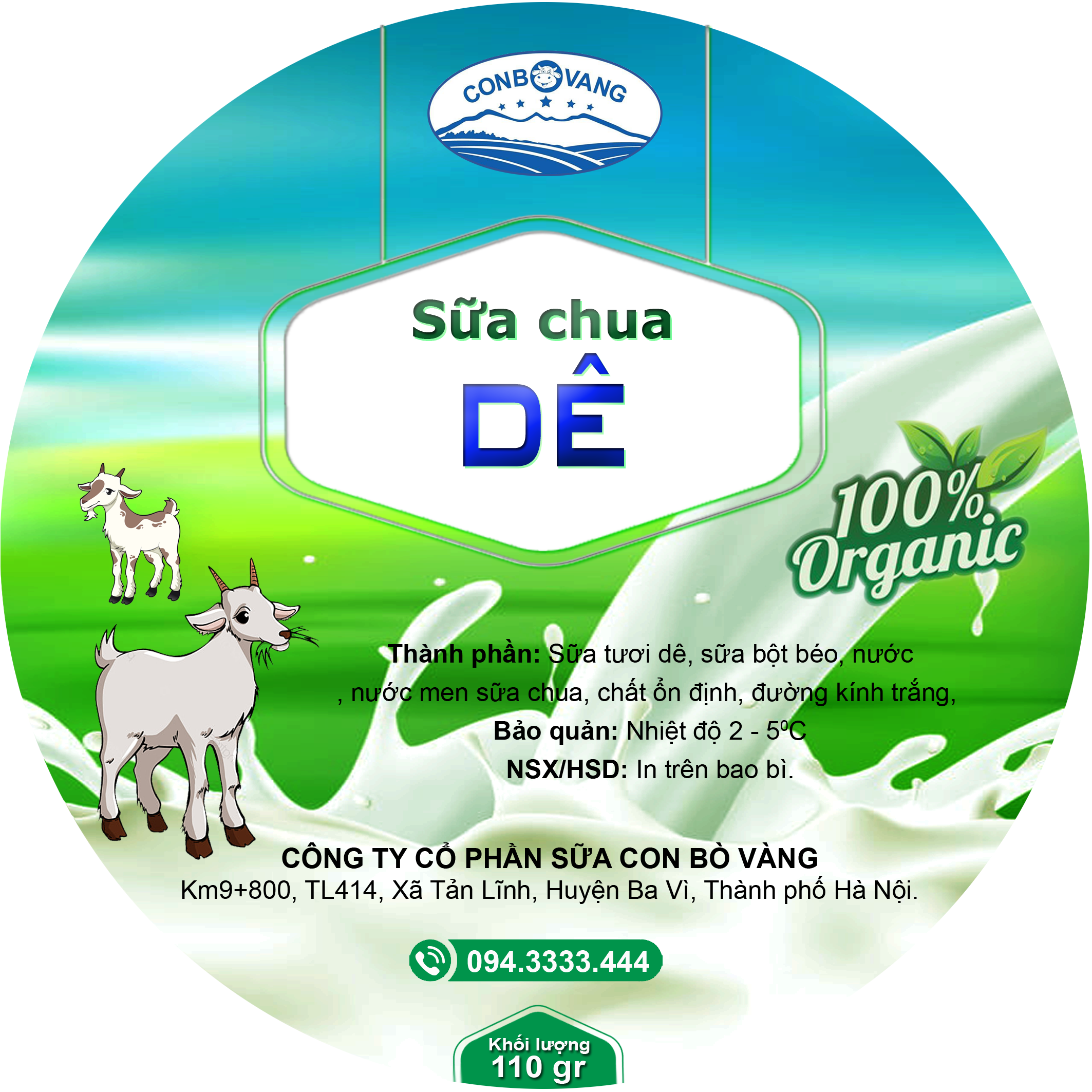 SỮA CHUA DÊ