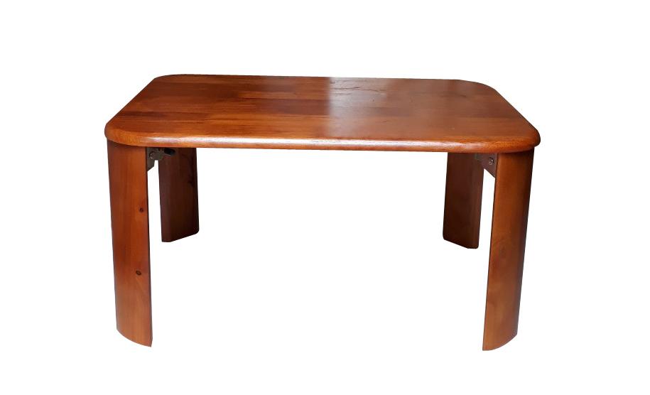 Bàn trà xếp gọn chân bánh mỳ 60x40x28cm bằng gỗ , bàn gỗ ngồi bệt chân xếp gọn, bàn ăn mini bằng gỗ, bàn học ngồi bệt chân xếp gọn