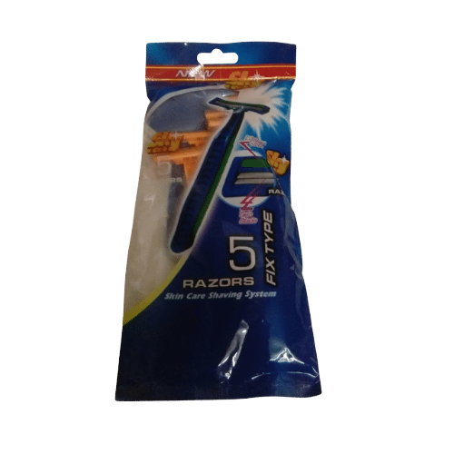 Combo 5 cây(1 bịch) dao cạo râu Razors màu vàng