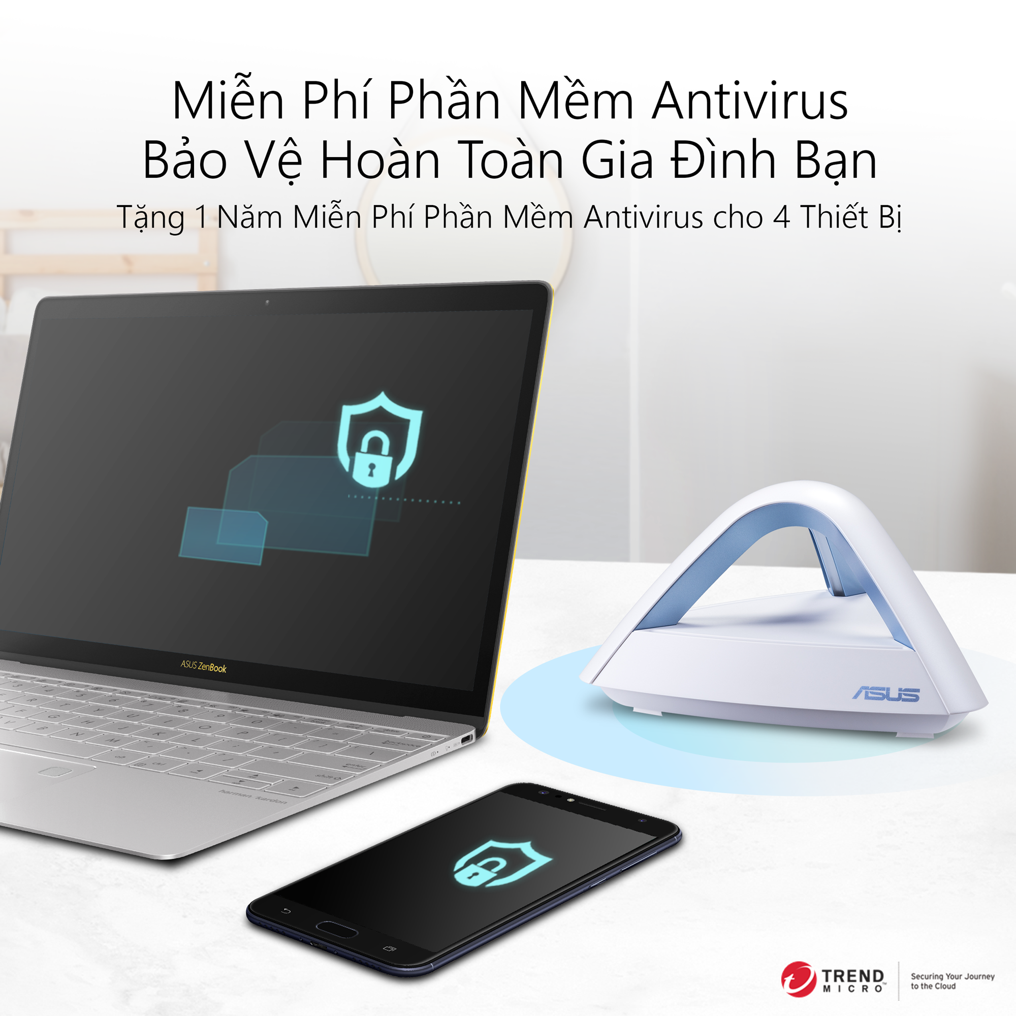 Router ASUS Lyra Trio MAP AC1750 (3 PK)
