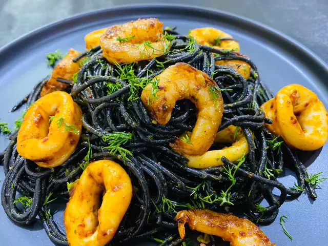 [Gói 500g / số 615] MÌ Ý MỰC ĐEN [Ý] LA MOLISANA Spaghetti Black Squid Ink Pasta