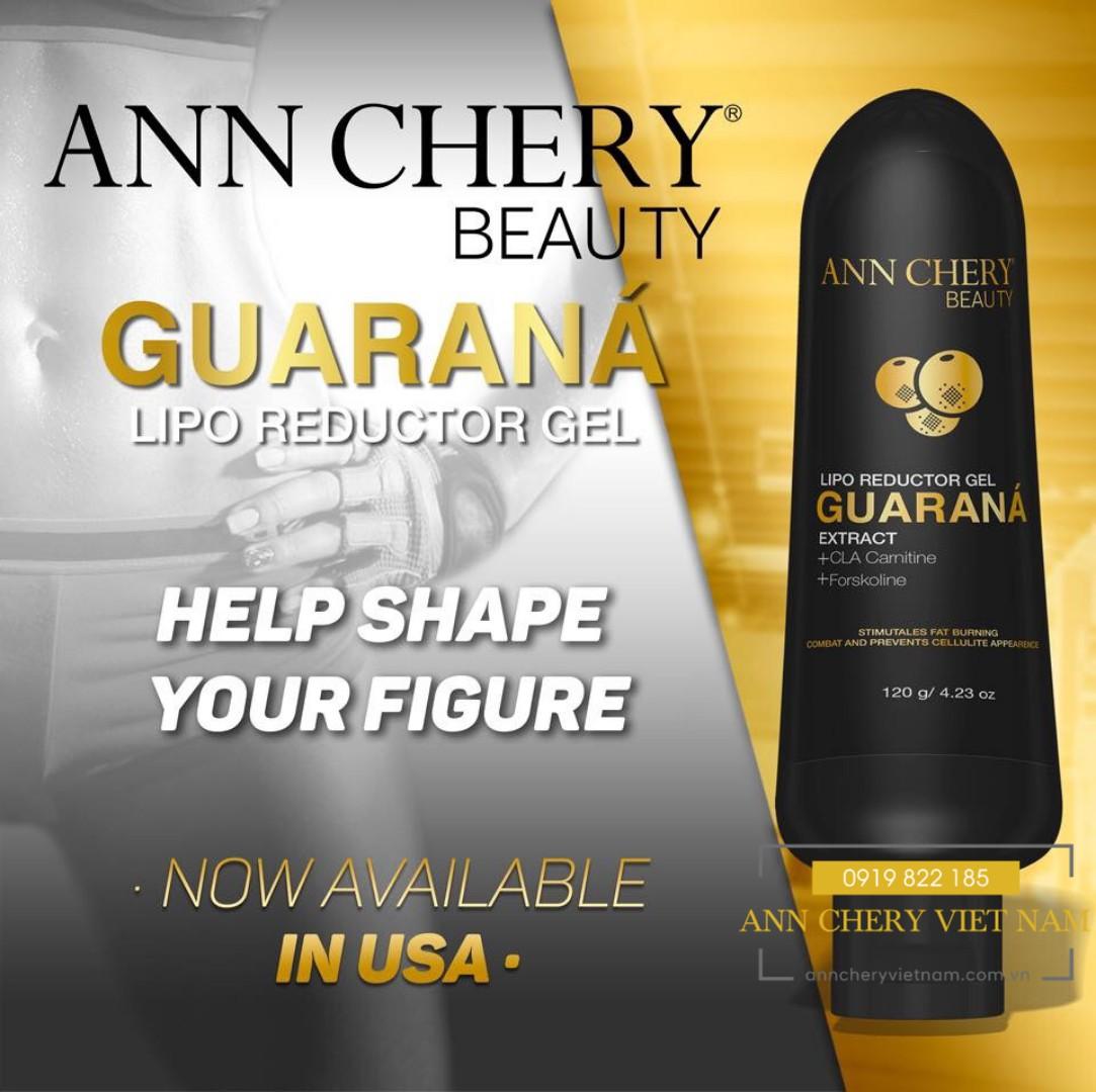 [Bán Sỉ] Kem tan mỡ Ann Chery GUARANA LIPO 120g