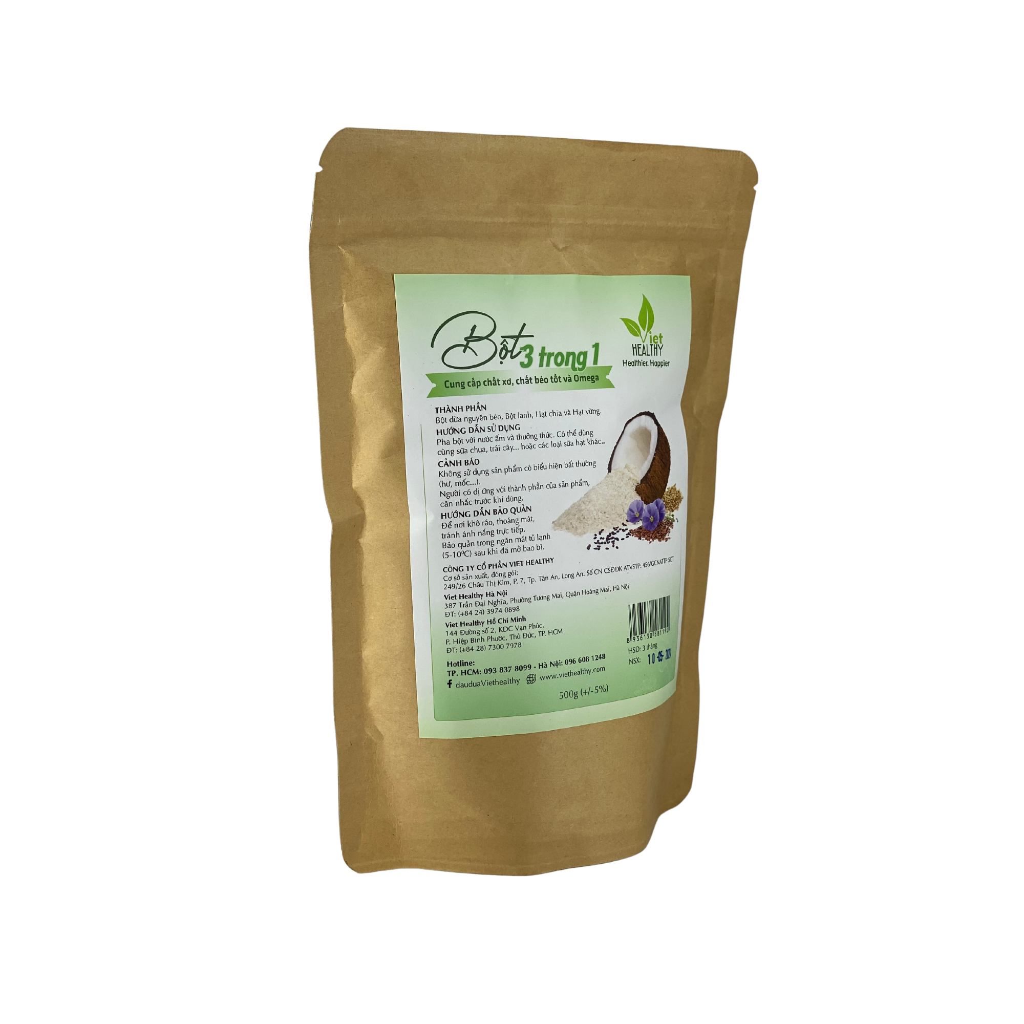 Bột 3 trong 1 Viet Healthy