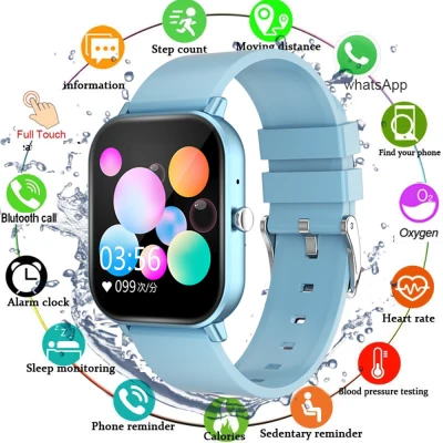 2021 Sport Smartwatch Women Men Full Touch Heart Rate Fitness Tracker Blood Pressure Monitor Smart Watch Clock For Android IOS