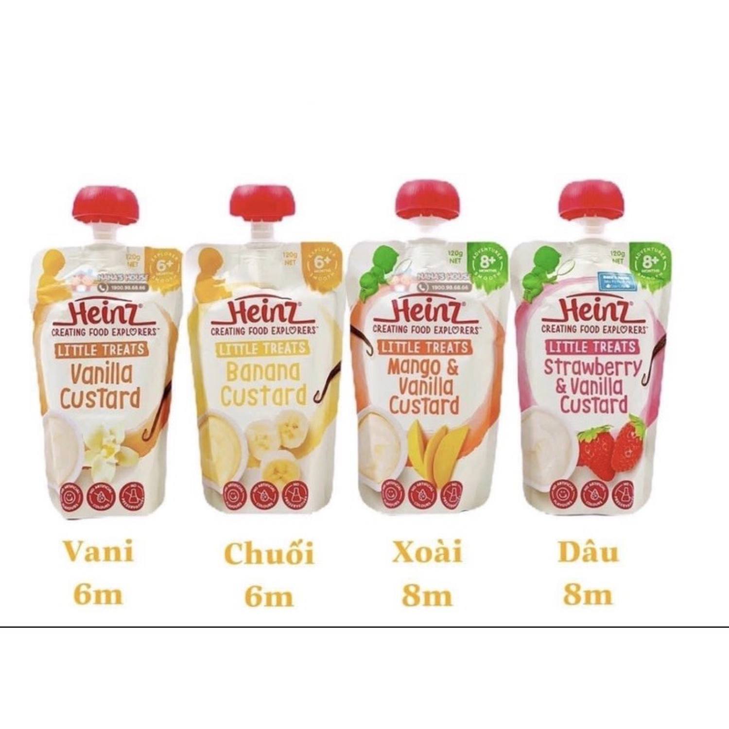Váng sữa Heinz úc cho bé từ 6m+