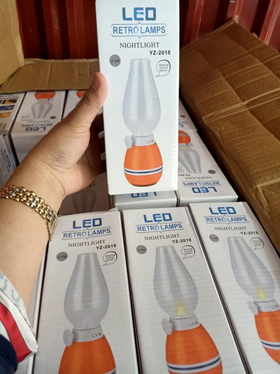 Đèn Dầu Led Điện Tử Cảm Ứng Thổi Tắt Bật 69C79