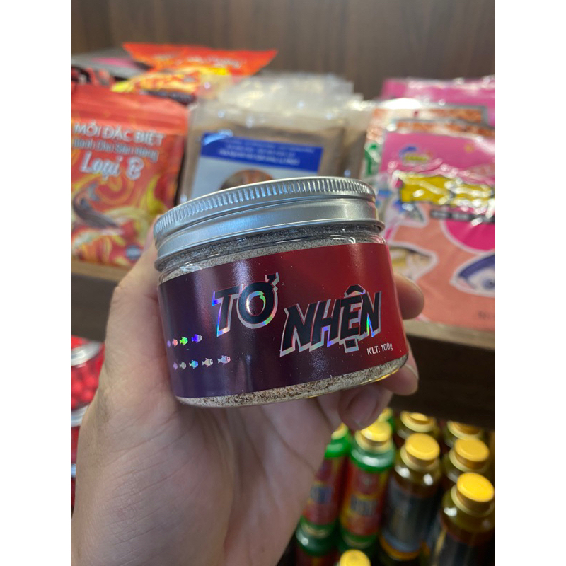 Bột Tơ Nhện Bá Vương 100g Làm Mồi Vuốt