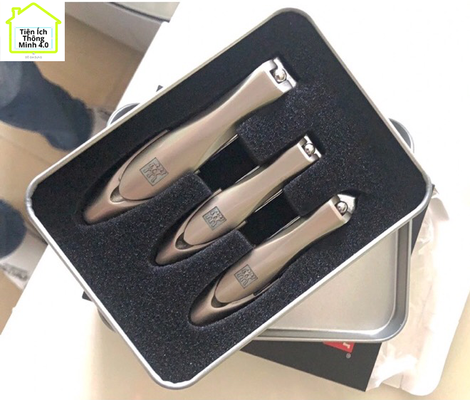 HỘP 3 CHIẾC BẤM MÓNG TAY ZWILLING ĐỨC