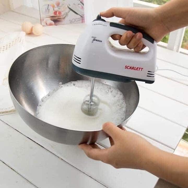 MÁY ĐÁNH TRỨNG CẦM TAY 7 TỐC ĐỘ SCALETT CAO CẤP