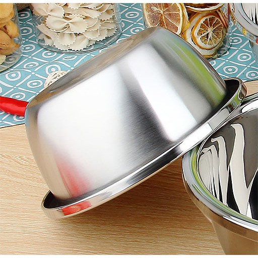 Thau sâu inox 304 hàng cao cấp size 26cm