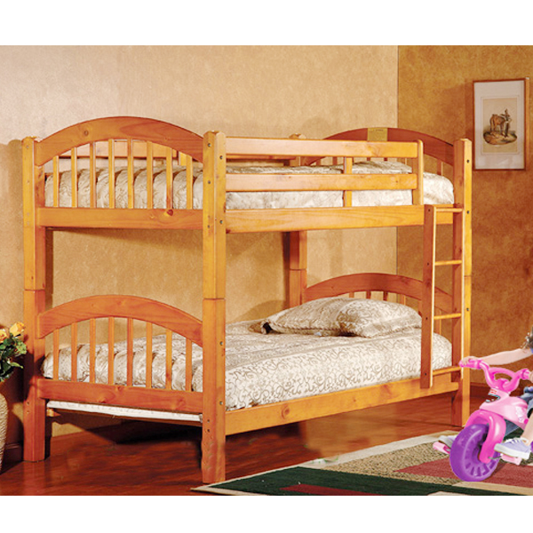 Giường Tầng Gỗ Tự Nhiên 030 (Vàng)