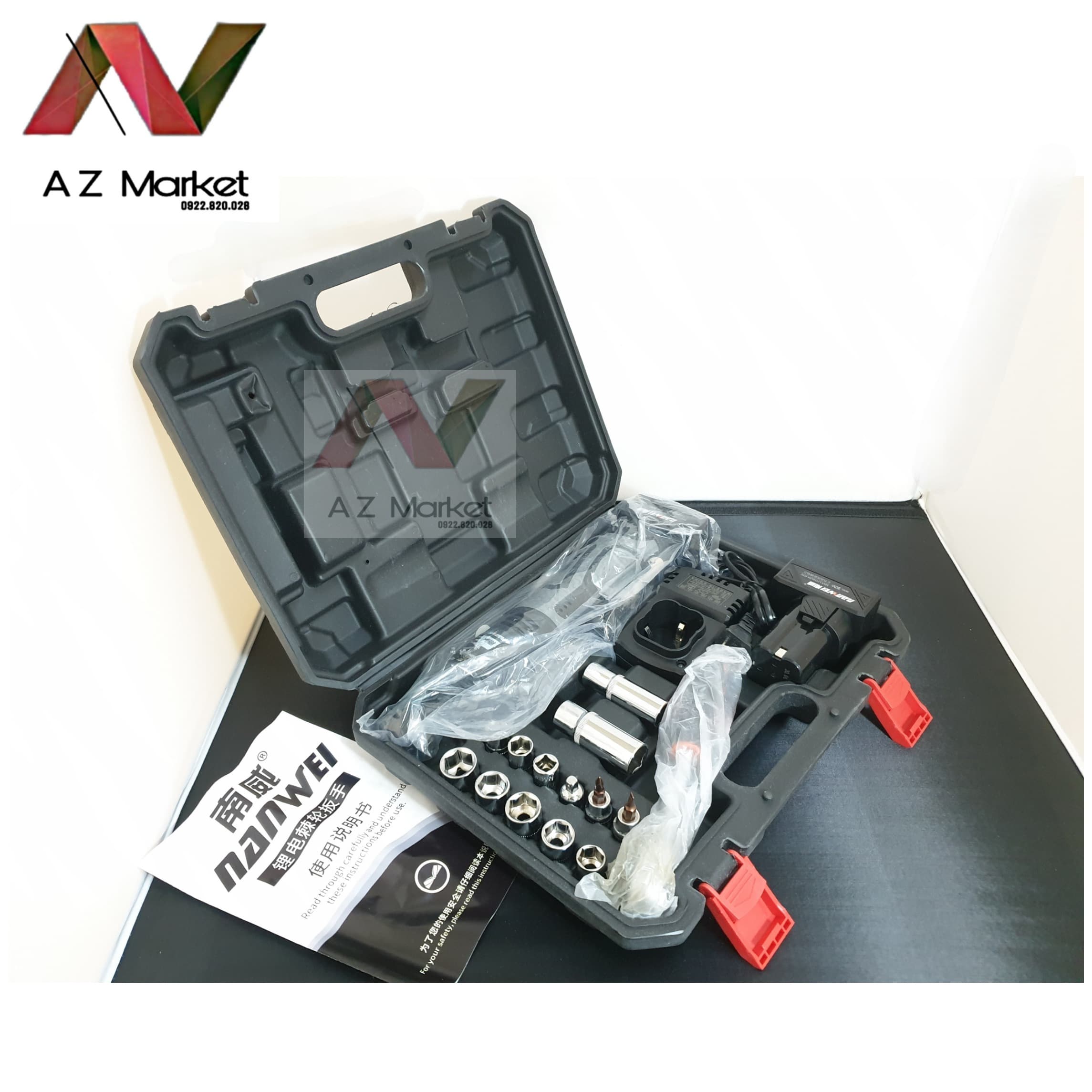 Nanwei-Máy siết bu lông góc dùng pin 30V MAX Nanwei