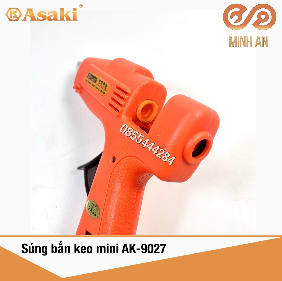 Súng Bắn Keo Nến Mini Asaki Ak-9027