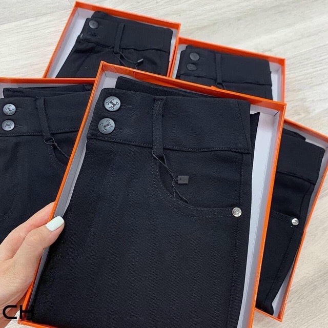 Quần legging 2 cúc gen bụng