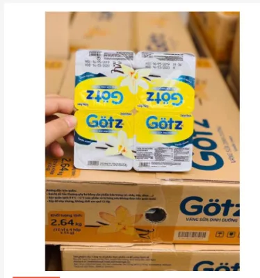[Giá Sỉ] Thùng 48 hộp váng sữa Gotz date mới nhất siêu ngon