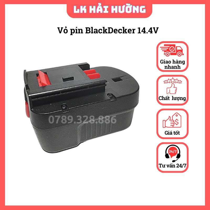 Vỏ pin Black Decker 12V-14.4V