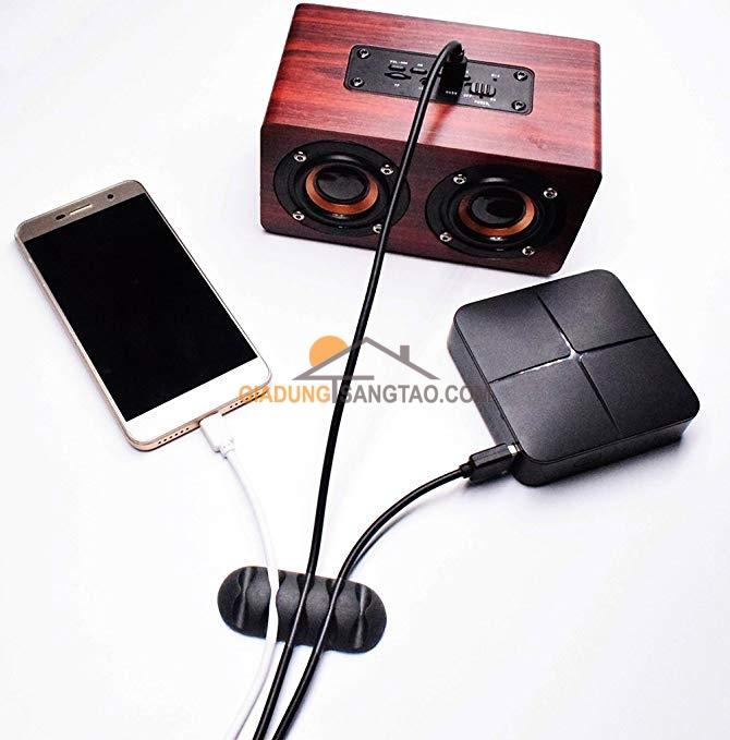 Nút giữ dây sạc cáp gọn gàng M2