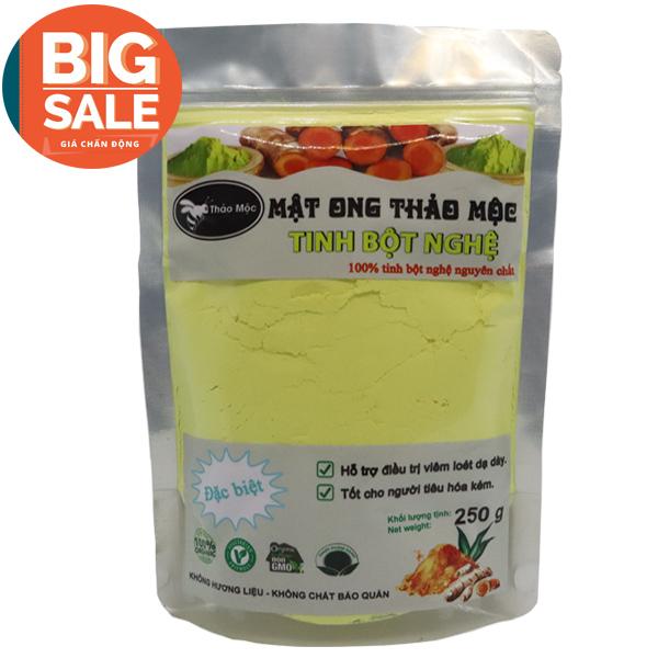 [HCM]TINH BỘT NGHỆ NGUYÊN CHẤT THẢO MỘC 250GR