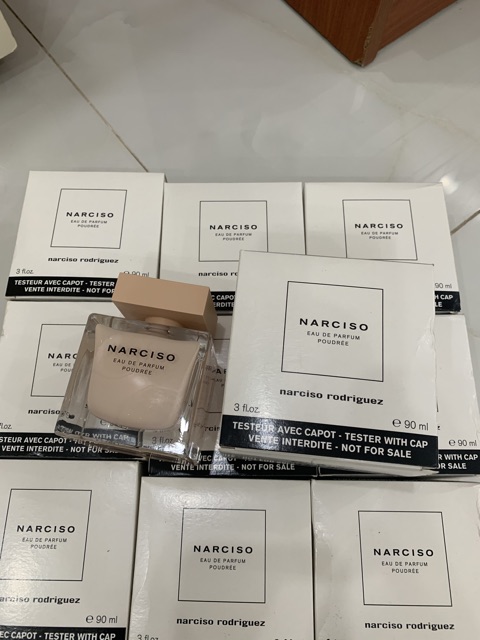 Nước hoa hoa narciso poudree edp 90ml tester (như hình)