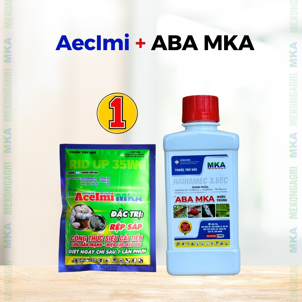 Siêu diệt rầy xanh MKA bộ đôi luân phiên không kháng thuốc - QLRMkA