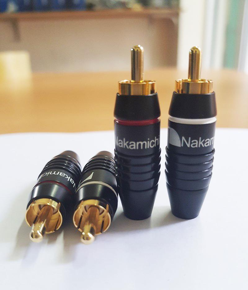 Bộ 2 Đầu hàn Jack AV / RCA / Hoa sen Nakamichi