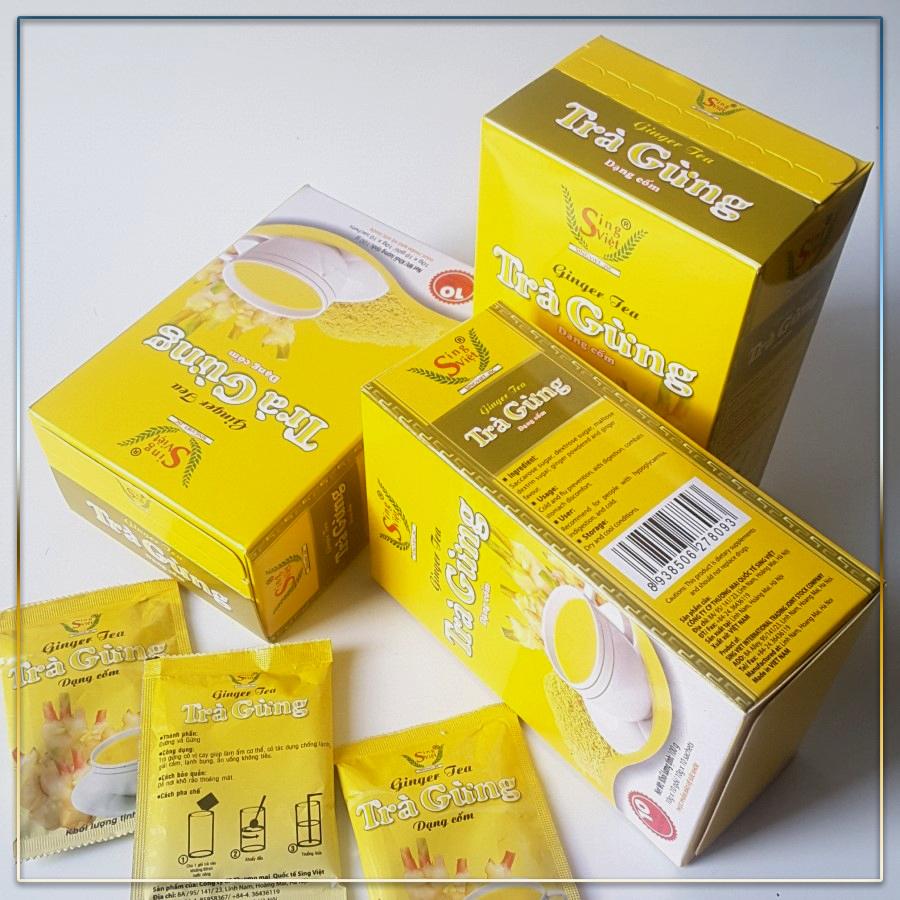 Trà gừng dạng cốm Sing Việt 100g - Tâm Dược Thảo