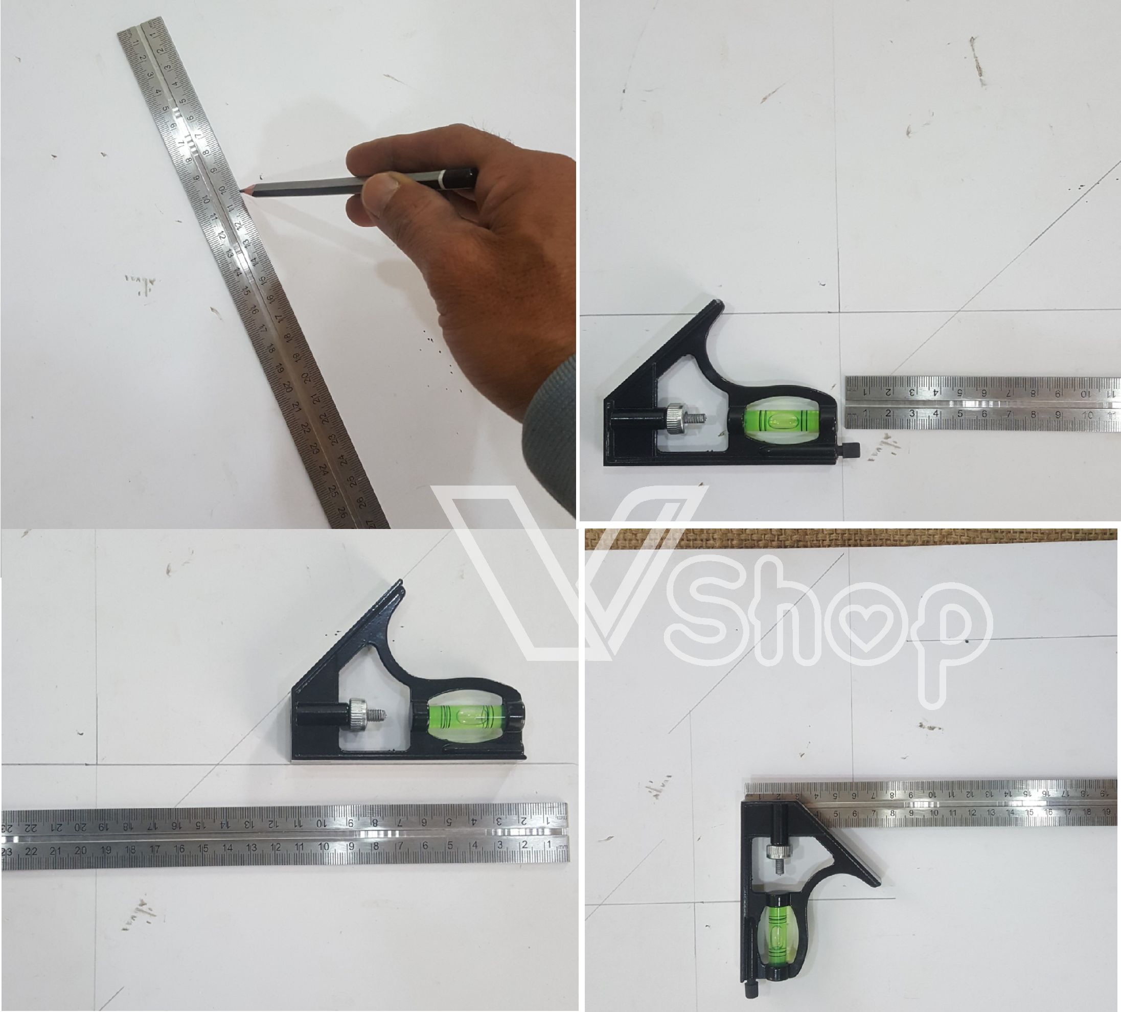 Thước đo góc, kỹ thuật, đa năng, chuyên dụng