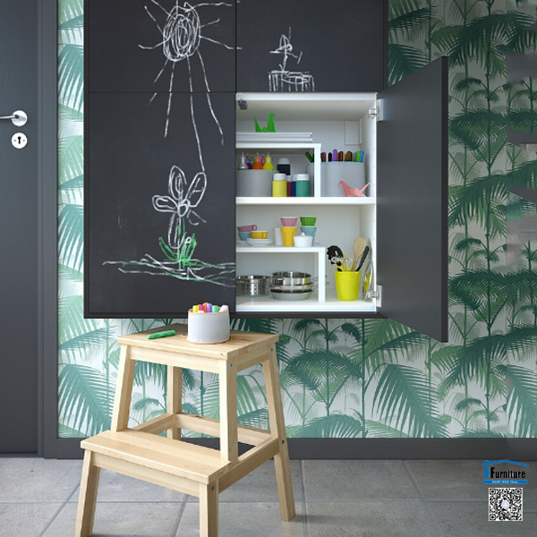 GHẾ BẬC THANG BEKVÄM IKEA - Hàng sẵn