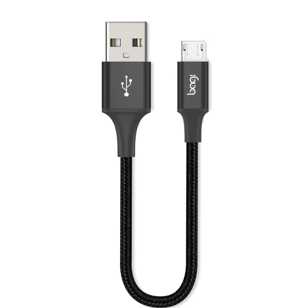 [HCM]Cáp ngắnbộc dùsạc nhanh Cho samsungxiaomioppodài 20cm...Cổng Micro USB-Bagi MS20
