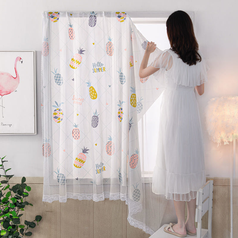 Rèm Cửa Sổ Phòng Ngủ Dán 2 Lớp Hoạ Tiết Sao Long Lanh Tiện Lợi Không Cần Khoan Tường Dễ Vệ Sinh - Rèm cửa sổ, Rèm trang trí, Rèm phòng ngủ, rèm che nắng - Vyvy Giftshop