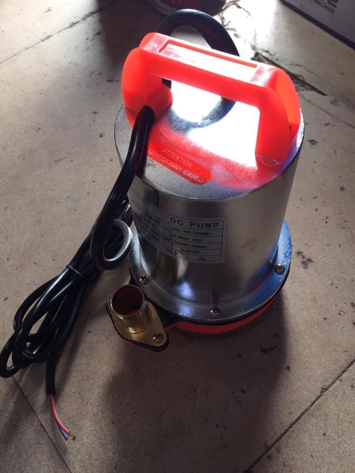 Máy bơm chìm B1 12v 180W H.Max: 12M Inox ( công ty )