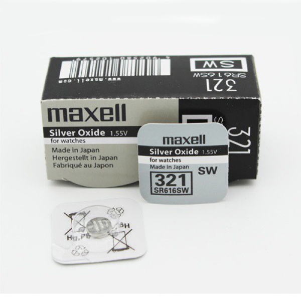Nơi bán Pin Maxell 321 SR616SW dành cho đồng hồ dùng pin 321 / SR616SW (Loại tốt - Giá 1 viên)