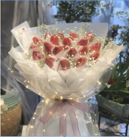 Cuộn giấy kiếng bó hoa 60cm*5m - Kiếng trong suốt OPP